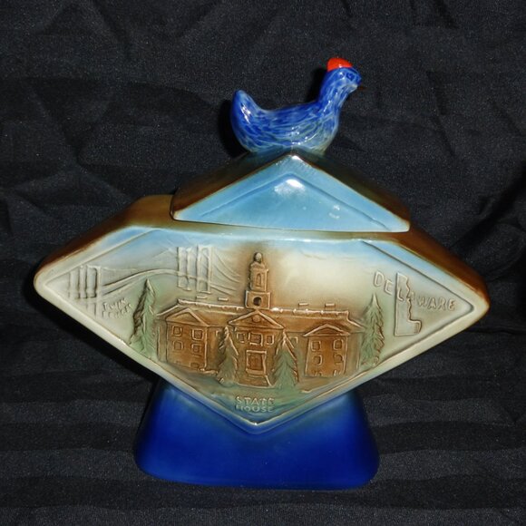 Rare 1972 BLUE HEN STATE Kentucky Straight Bourbon Whiskey Bottle Creation of Ja - Picture 3 of 7